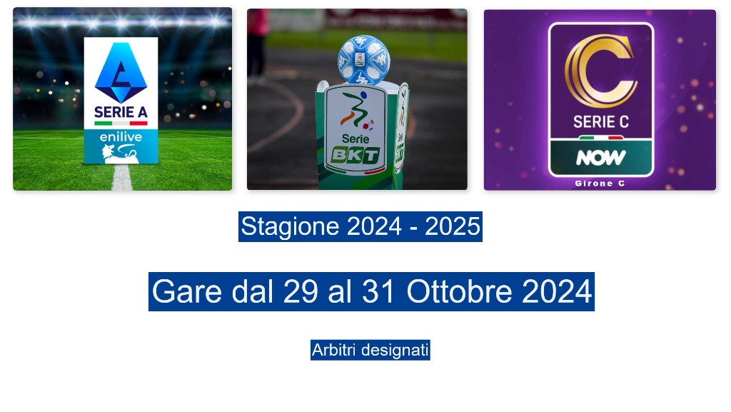 Gare dal 29 al 31 ottobre 2024 - Assarca Sport Calcio