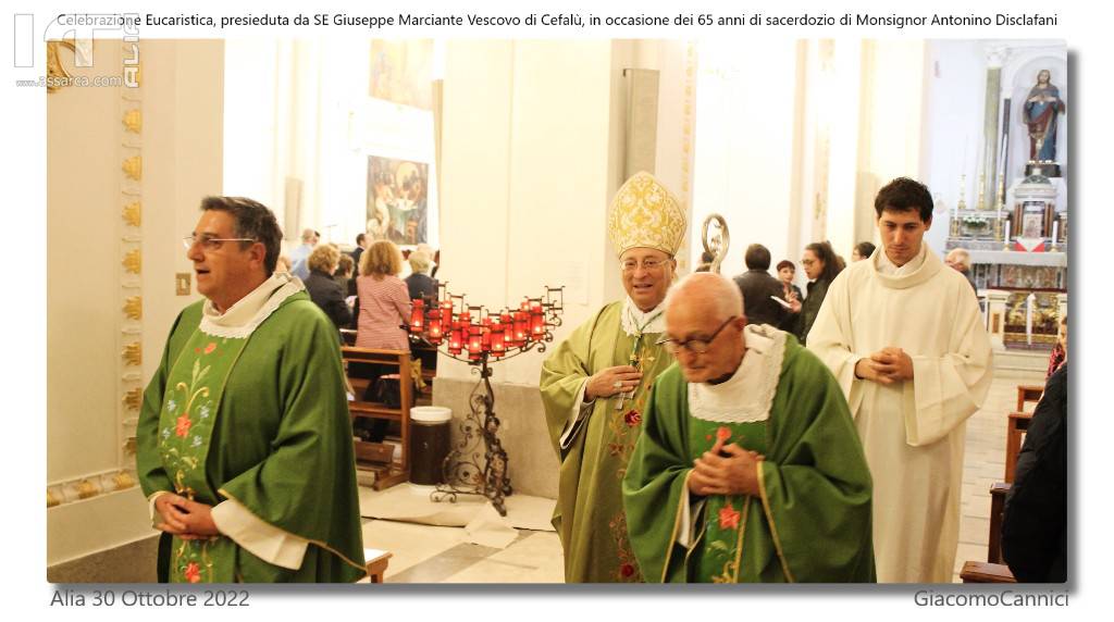 65 anni di sacerdozio di Monsignor Antonino Disclafani